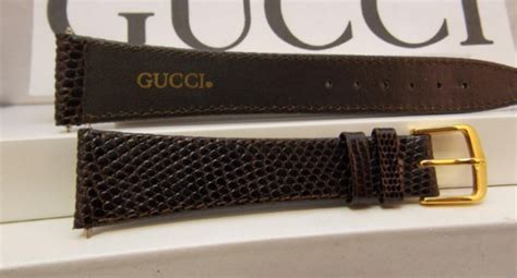 off white leren horlogeband 18 mm gucci|Designer Gucci Watch Bands .